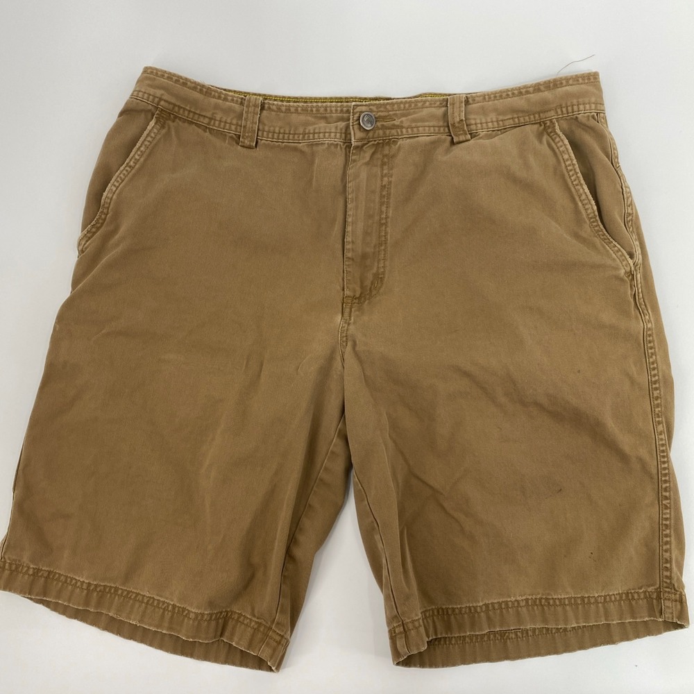 The North Face A5 Utility Shorts Mens 36 Long Brown Cotton Cargo Hiking Rugged